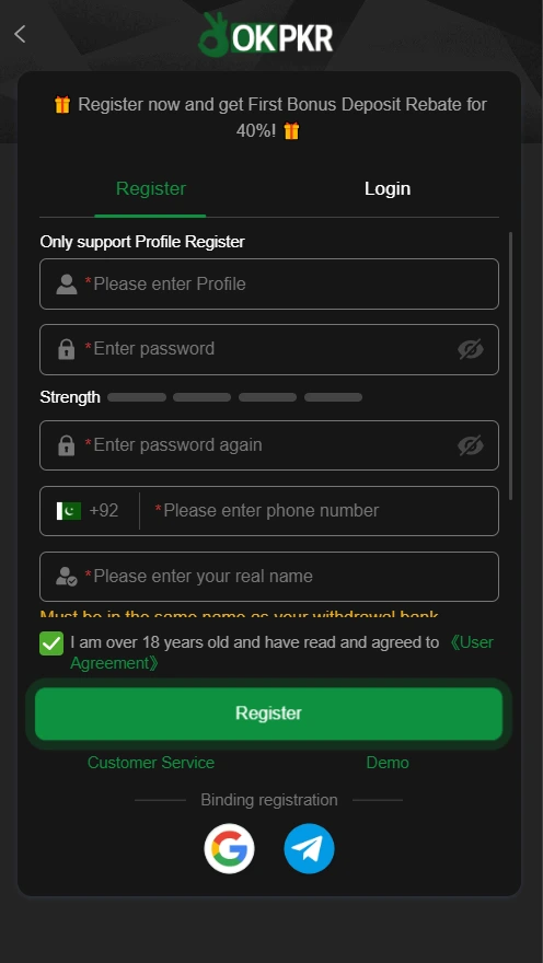 OKPKR Game Download APK in Pakistan - Login to OKPKR - okpkrgame.org